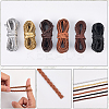 5M 3-Ply PU Leather Braided Cord LC-GF0001-12A-5