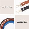 SUPERFINDINGS 8Pcs 8 Colors PU Leather Bag Strap DIY-FH0004-80-4