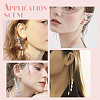 30Pcs 3 Colors Alloy Ear Cuff Findings FIND-SC0003-95-5