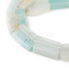 Natural Flower Amazonite Beads Strands G-G837-08-3