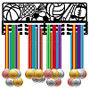 Fashion Iron Medal Hanger Holder Display Wall Rack ODIS-WH0037-187-1