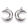 Tarnish Resistant 201 Stainless Steel Pendants X-STAS-R100-06-1