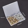 Plated Alloy Hair Coil Cuffs OHAR-PH0001-18-RS-6