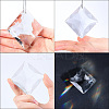 Transparent Glass Pendants GLAA-SP0001-18A-3