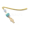 Japanese Style Maneki-neko Bookmark AJEW-JK00260-04-4