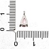 Brass Micro Pave Cubic Zirconia Pendants KK-D356-08C-P-3