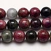 Natural Tourmaline Beads Strands X-G-G446-4mm-03-1