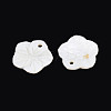 Natural Freshwater Shell Carved Pendants SHEL-N038-13-2