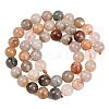 Natural Lodolite Quartz Beads Strands G-Z133-A02-8mm-01-3