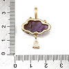 Natural Amethyst Carved Pendants GG-CBA5963-03B-3