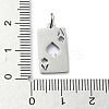 Non-Tarnish 304 Stainless Steel Pendants LS-STAS-C097-65P-3