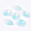 Imitation Jade Glass Pendants GLAA-L027-D01-2