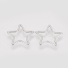 Tarnish Resistant 304 Stainless Steel Linking Ring STAS-S079-17B-1