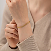Minimalist 304 Stainless Steel Heart Link Bracelets QJ7944-4