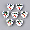Handmade Porcelain Ceramic Beads PORC-T134-28D-1