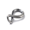 925 Sterling Silver Infinity Linking Rings STER-R001-05S-2