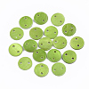 Spray Paint Freshwater Shell Links connectors X-SHEL-S276-27D-1
