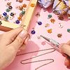 27Pcs 9 Colors Glass Pendants GLAA-CJ0001-83-4
