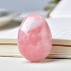 Natural Rose Quartz Carved Healing Egg Figurines PW-WG29511-01-1
