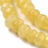 Dyed Natural Malaysia Jade Rondelle Beads Strands G-E316-2x4mm-47-4