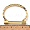 Ion Plating(IP) 304 Stainless Steel Bangles BJEW-P222-14G-5