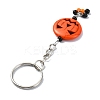 Alloy and Resin Pendant Keychain KEYC-JKC00893-4