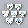 Handmade Porcelain Ceramic Beads PORC-T134-28C-1