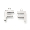 Non-Tarnish 201 Stainless Steel Charms X-STAS-C021-06P-F-2