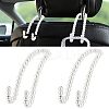 2Pcs Multi-Function Alloy Hook Hangers AJEW-OC0003-47A-1