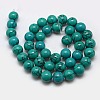 Synthetic Turquoise Beads Strands TURQ-L018-8mm-01-2