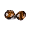 Natural Tiger Eye Footprint Figurines DJEW-N003-02D-2