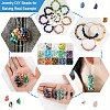 210g 14 Styles Natural Mixed Gemstone Chip Beads and 15g Opaque Glass Chip Beads Kits G-YW0002-37-6