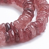 Natural Strawberry Quartz Beads Strands G-G841-B04-3