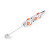 Resin & Polymer Clay Pave Rhinestone Ball-Point Pen AJEW-T013-04J-2