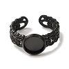 Curb Chains Shapes 304 Stainless Steel Ring Components STAS-P454-04A-B-2