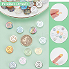120Pcs 12 Colors Electroplate Transparent Glass Beads Strands EGLA-PH0001-39-4