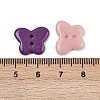 2-Hole Porcelain Buttons PORC-R010-09A-3