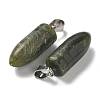Natural Southern Jade Pointed Pendants G-B127-18P-01-2