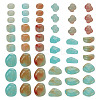 60G 6 Styles Transparent Acrylic Beads TACR-TA0001-63B-2