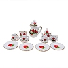 Mini Ceramic Tea Sets BOTT-PW0002-124D-3