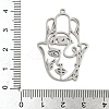 304 Stainless Steel Pendants STAS-G355-01P-3