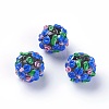 Handmade Bumpy Lampwork Beads LAMP-E021-07B-2