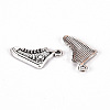 Tibetan Style Alloy Pendants TIBE-N010-68AS-RS-2