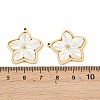 Natural White Shell Pendants STAS-C158-07A-G-3