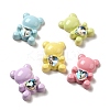 Opaque Resin Decoden Cabochons CRES-P033-04-1