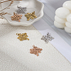 6Pcs 3 Colors 304 Stainless Steel Pendants STAS-LP0004-37-1