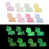 Luminous Transparent Acrylic Beads LACR-U001-09-1