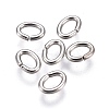 Tarnish Resistant 304 Stainless Steel Open Jump Rings STAS-F250-11P-H-2