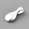 925 Sterling Silver Pinch Bails STER-WH20009-10-2