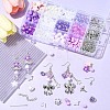 DIY Acrylic & Alloy Earring Jewelry Making Kits DIY-FS0007-30-8